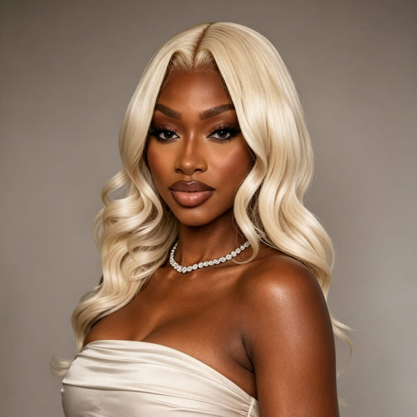 BeQueenWig Glueless Lace Wig As pic / 14 inches Bequeen 13x6 HD Lace Body Wave Customized Wig