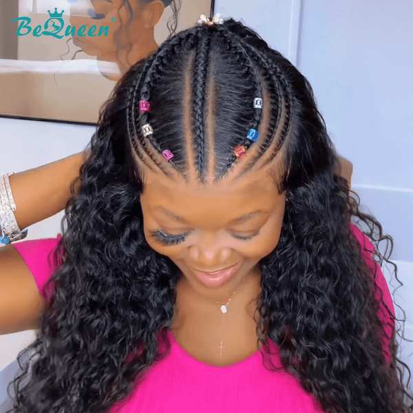 BeQueenWig Sexy Braid Lace Wig Bequeen 1B Twist Sexy Braid Wig