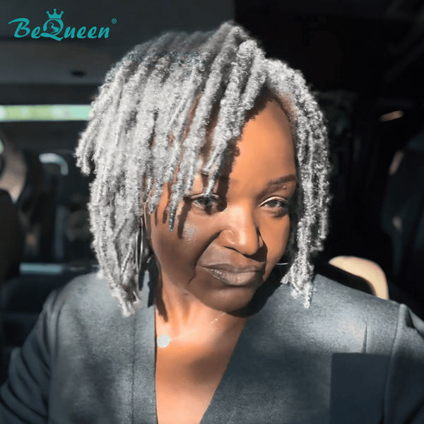 BeQueenWig Sexy Braid Lace Wig Bequeen Afro Curly Marley Braided Wig