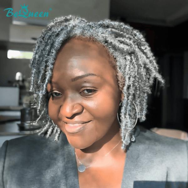 BeQueenWig Sexy Braid Lace Wig Bequeen Afro Curly Marley Braided Wig