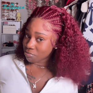BeQueenWig Sexy Braid Lace Wig Bequeen Crimson Twist Sexy Braid Wig