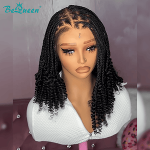 BeQueenWig Sexy Braid Lace Wig Bequeen Curly Sexy Braid Frontal Lace Wig-1
