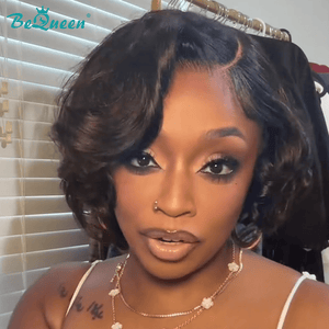 BeQueenWig Bequeen Fashion Natural Black Bob Wig