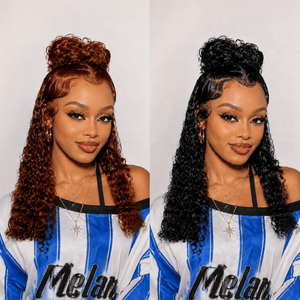 BeQueenWig Sexy Braid Lace Wig Bequeen Loose Wave Braid 20inch Long Wig 100% Human Hair