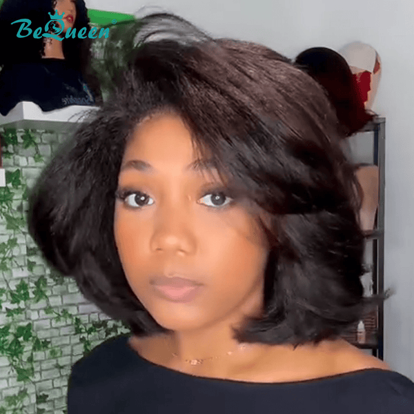 BeQueenWig Bequeen Modern Shag Layers Bob Wig