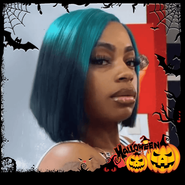 BeQueenWig Bequeen Ocean Smoke Style BoB Lace Wig