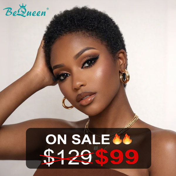 Bequeen Vibrant Lowcut Elegance Pixie Wig (Limited Time Sales)