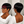 overseas PIXIE WIGS Bequeen Black Highlight Brown Natural Style Pixie Cut Wig For Black Women