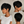 overseas PIXIE WIGS Bequeen Black Side Part Short Cut Straight Style Full Cap Wig