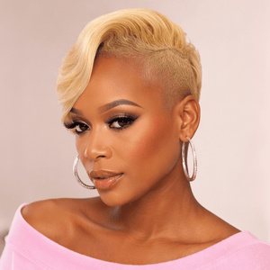 overseas TOPPER & MOHAWK Bequeen Blonde Color Machine Made Topper