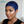 overseas PIXIE WIGS Bequeen Blue Curly Special Style Pixie Cut Wig