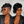 overseas TOPPER & MOHAWK Bequeen Chic Black Side Part Wave Topper For Black Women