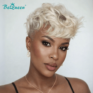 overseas PIXIE WIGS Bequeen Fashion Blonde Special Style Topper