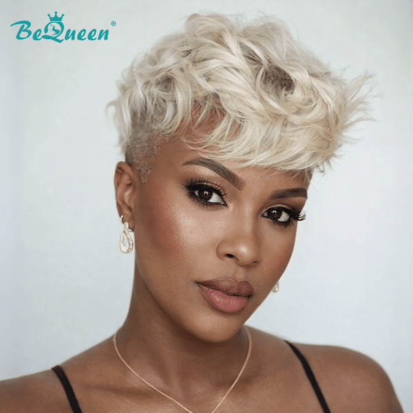 overseas PIXIE WIGS Bequeen Fashion Blonde Special Style Topper