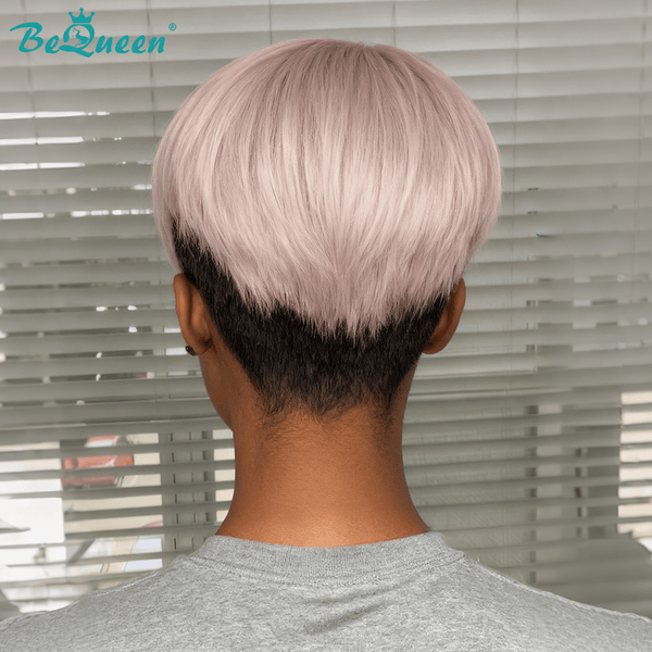 overseas TOPPER & MOHAWK Bequeen Modern Gray Lilac Straight Topper