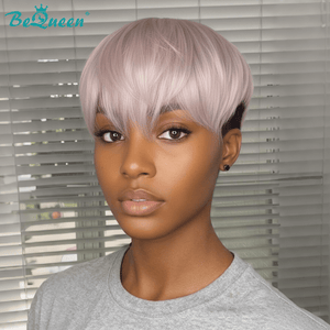 overseas TOPPER & MOHAWK Bequeen Modern Gray Lilac Straight Topper