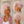 overseas TOPPER & MOHAWK Bequeen Pastel Sakura Pink Side Part Curly Machine Made Topper Unit