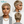 overseas PIXIE WIGS Bequeen Pixie Cut Machine Made Golden Wig (USA)