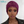 overseas PIXIE WIGS Bequeen Purple Short Bang Pixie Cut Wig