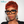 overseas PIXIE WIGS Bequeen Ruby Red Curly Short Cut Wig