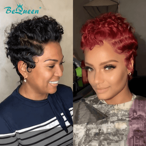 overseas PIXIE WIGS Bequeen Sexy Curls Style Full Lace Wig