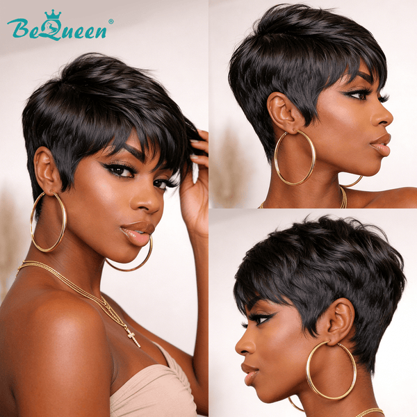 overseas PIXIE WIGS Bequeen Sexy Pixie Cut Wig