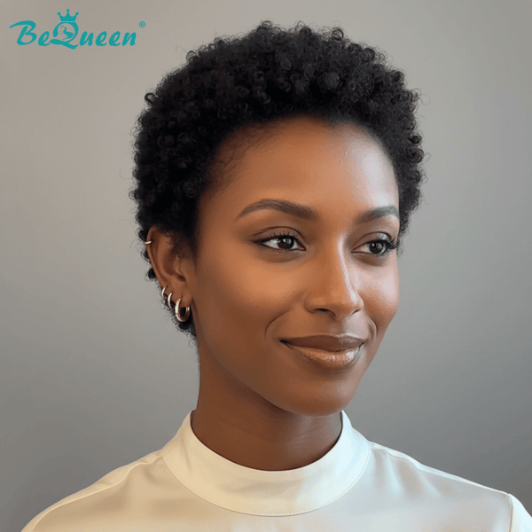 overseas PIXIE WIGS Bequeen Short Cut Elegance Pixie Lace Wig-2