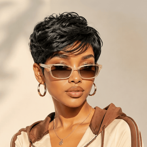 overseas PIXIE WIGS Bequeen Side Part Lace Short Pixie Cut Wig-1