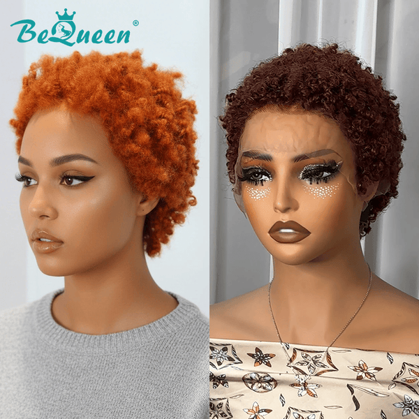 overseas PIXIE WIGS Bequeen Vibrant Afro Style Pixie Wig