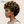 overseas PIXIE WIGS Bequeen Warm Brunette to Golden Brown Curly Hairpiece