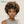 overseas PIXIE WIGS Bequeen Warm Brunette to Golden Brown Curly Hairpiece