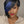 Bequeen 5X5 Lace Blue Color Short Cut Pixie Wig