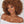 Bequeen  Brown Kinky Curly Bob Wig