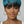 Bequeen Blue Color Machine Made Pixie Wig