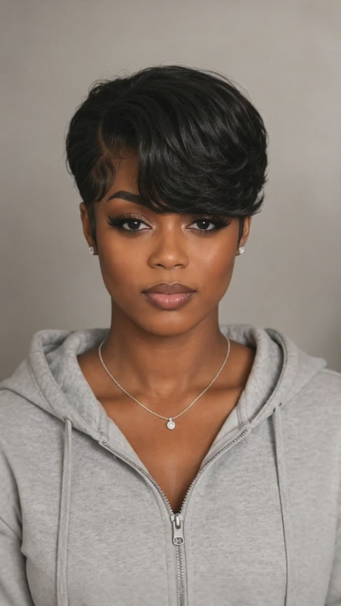 Bequeen Red Side Part Frontal Lace Wig(2 Colors) – BeQueen Wig