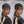 Bequeen Blend Pixie Machine Made Mullet Wig