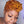 Bequeen Orange Finger Wave Full Lace Wig