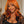 Bequeen Orange Mixed Black Color Bang Style Wave 22 inch Long Customized 100% Human Hair