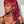 BeQueen Neon Magenta Natural Wave Style Long Mullet Wig With Bang