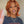 BeQueen Orange Highlight Blonde Natural Wave Frontal Lace Style Short Mullet Full Cap Wig