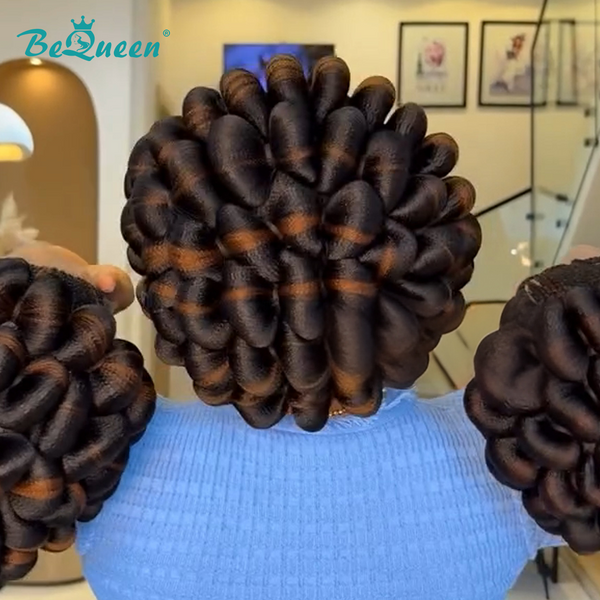 Bequeen Sophisticated Braided Crown Updo Lace Wig-1