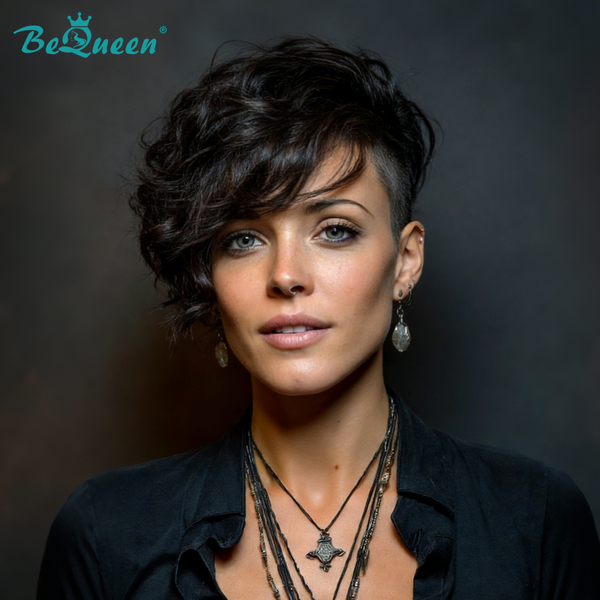 Bequeen 1B Side Part Elite Natrual Style Topper