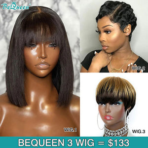 BEQUEEN Wholesale 3 Wigs $133 BeQueenWig