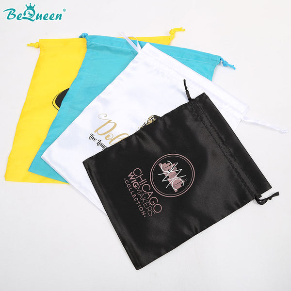 BEQUEEN Cuztomized Satin Bags 500pcs BeQueenWig