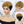 Load image into Gallery viewer, BEQUEEN Wool Roll Machine Made Short Cut Wig Pixie Cut 100% Human Hair BeQueenWig
