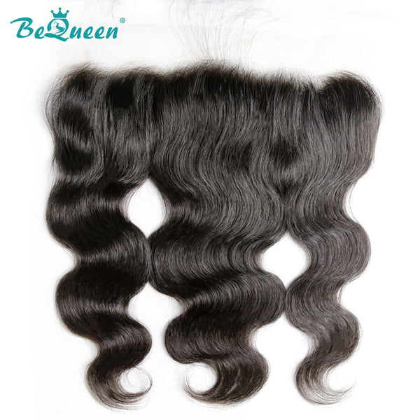 BEQUEEN Body Wave Pre-plucked Transparent Lace ear to ear Frontal 13x4/13x6 with Baby Hair BeQueenWig