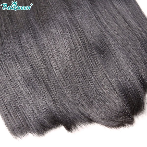 BEQUEEN 10A Straight Virgin Hair Weave 100% Human Hair Extensions BeQueenWig