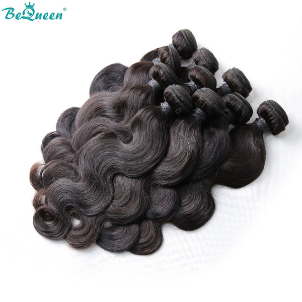 BEQUEEN 10A Body Wave Virgin Hair Weave 100% Human Hair Extensions BeQueenWig