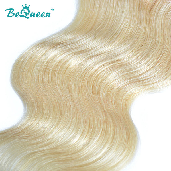BEQUUEN 100% Virgin Hair 613 Body Wave 4x4/ 5x5 Lace Closure BeQueenWig