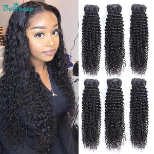 BeQueenWig 10A Hair Bundles BEQUEEN 3Pcs Curly Best Virgin Human Hair Bundles